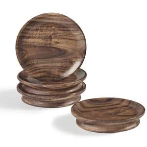 Posavasos de madera de nogal para bebidas, posavasos cuadrado redondo de sublimación, precio de fábrica al por mayor - Product Image 1