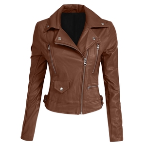 Women's Printed Genuine <b>Sheep</b> <b>Skin</b> & Woolen Motorcycle <b>Jacket</b> Windproof Eco-Friendly Heated Quick Dry Custom Made Winter <b>Jacket</b> - Product Image 1