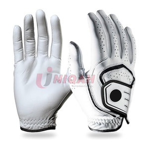 Gants de golf en cuir Cabretta blanc de qualité professionnelle de qualité supérieure équipement de sport en gros à prise améliorée - Product Image 4