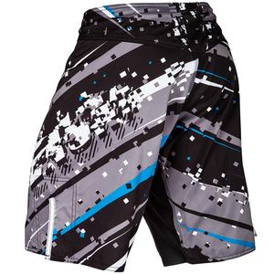Shorts de boxe personnalisés par sublimation - Extensibles, respirants, séchage rapide, 220g Polyester/Nylon, équipement de combat pour hommes - Product Image 1