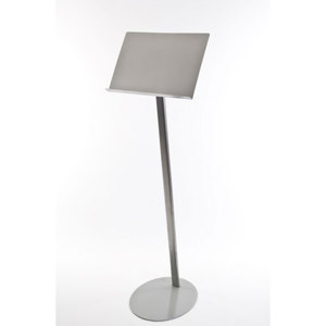 Soporte de exhibición de menú de tamaño y forma personalizados Marco superior de diseño moderno Acrílico plateado hecho a mano para uso en tienda de centro comercial de hotel - Product Image 4