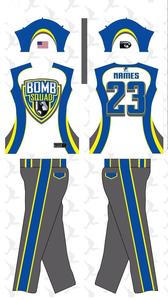 Pantalones de béisbol largos grises del equipo juvenil hecho a medida más vendido, color gris con logotipo y nuevo último diseño, - Product Image 4