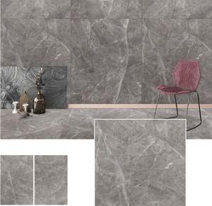 Carreaux de sol en porcelaine de qualité AAA, 1200x1800 mm, modernes, antidérapants, hautement durables, polis, brun clair, classiques, pour la pièce directe - Product Image 4