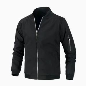 เสื้อแจ็กเก็ตกันหนาวสำหรับผู้ชาย, MS-JS-0028แฟชั่นใหม่ผ้าแคนวาสมีน้ำหนักเบาขนาดพลัสไซส์ออกแบบได้ตามต้องการ - Product Image 3