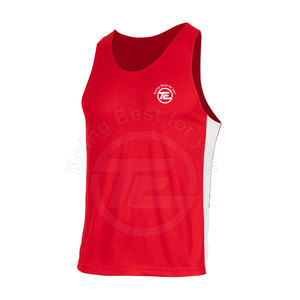 Haut de boxe en polyester personnalisé, kit court, gilet, uniforme de boxe, uniformes shorts en polyester, uniforme de boxe professionnel - Product Image 3