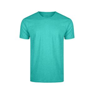 Camisetas Clásicas de Cuello Redondo con Canalé 1x1, Camisetas de Algodón de Manga Corta, Suaves, Casuales, de Verano, Económicas, de Corte Regular - Product Image 1