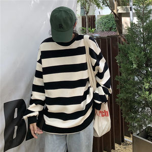 เสื้อฮู้ดดี้สไตล์สตรีทแวร์ ผ้าคอตตอนผสมโพลีเอสเตอร์ 100% ใส่ได้ทุกฤดู ฤดูใบไม้ร่วง/ฤดูหนาว ดีไซน์เรียบง่าย สีพื้น มีฮู้ด - Product Image 6