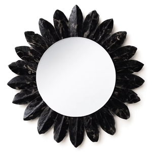 Miroir mural en résine fait main unique de qualité supérieure Design personnalisé décoratif moderne pour salon chambre hôtel maison intérieur - Product Image 1