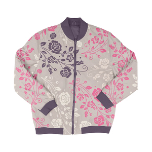 เสื้อแจ็คเก็ตบอมเบอร์แบบซับลิเมชั่นขายส่งสำหรับผู้ชาย พิมพ์ลายทั่วตัว ออกแบบเองได้ น้ำหนักเบา - Product Image 4