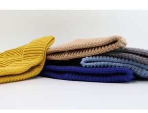 Casquettes de baseball personnalisées en tricot noir. - Product Image 3