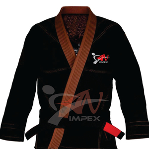 100% algodón de alta calidad logotipo personalizado Jiu Jitsu Judo uniforme profesional al por mayor ropa de artes marciales para Karate Kung Fu - Product Image 3
