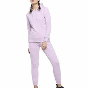 Servicio de OEM, los mejores chándales de invierno duraderos para mujer, chándal transpirable de material suave antiarrugas, precio barato, chándal de mujer - Product Image 4