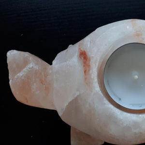 Fabrication professionnelle bougeoir au sel de l'Himalaya haut de gamme dernière arrivée artisanat naturel - Product Image 2