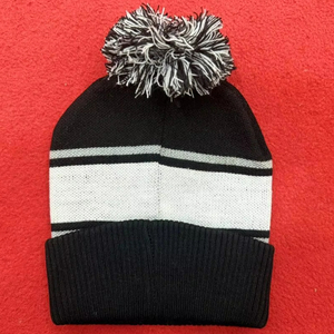 Bonnets jacquard personnalisés, bonnets en tricot avec doublure en soie satinée, bonnets de course 2025, bonnets jacquard - Product Image 4