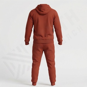 Conjunto Deportivo Informal de 2 Piezas para Hombre, Personalizado con Color Sólido Premium, Impresión de Ropa Deportiva, Chándal Atlético para Gimnasio - Product Image 2