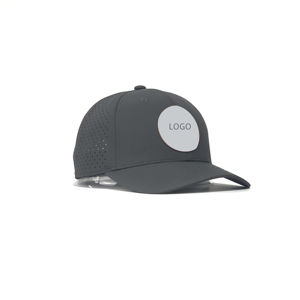 Gorras de Golf de cuero PU de alta calidad a precio de fábrica 2025, 6 paneles de ala curva, bordado personalizado, corte láser, viaje informal - Product Image 5