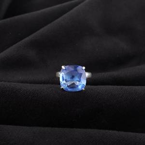 Pierre précieuse ovale en citrine certifiée IGI 1,40 carat Argent 925 Sterling Fait main Bague de fête pour femme Pierre de naissance de décembre Cadeau - Product Image 5