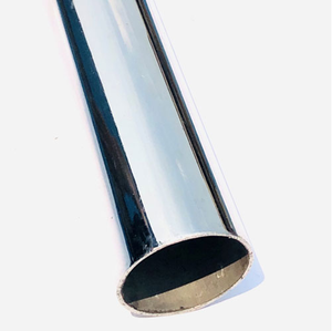 Tuyaux en acier inoxydable poli miroir de 31,75 mm, soudés, variétés SS202, SS304, SS316, pour échelles Crest Industries - Vente en gros - Product Image 1