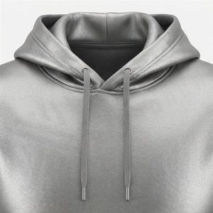 Nouveau Hoodie Homme 2025 Tendance à Manches Longues, Coupe Confortable, Motif Gaufré, Prix Usine, Couleur Personnalisable, Streetwear Premium - Product Image 4