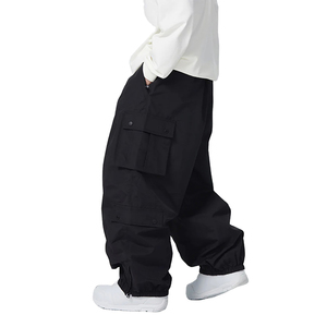 Pantalon de ski et snowboard baggy respirant en nylon avec fermeture éclair pour l'hiver par AMAZING INDUSTRIES - Product Image 5