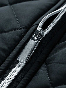 แจ็กเก็ตบอมเบอร์ผู้ชายสำหรับฤดูหนาวเสื้อแจ็คเก็ตบอมเบอร์กันน้ำทำจากผ้าฝ้ายอุ่น - Product Image 3