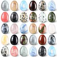 Lot de Pierres de Kegel en Quartz Rose Naturel et Jade, Perforées, pour Soin Pelvien Féminin