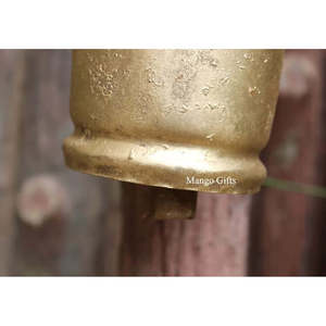 ระฆังเหล็กทำมือจากวัสดุรีไซเคิล ของตกแต่งสวนสวยหรูสำหรับตกแต่งบ้าน - Product Image 4