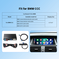 EASYGUARD Boîtier décodeur CarPlay Android Auto sans fil Plug & Play pour BMW E90 E91 E92 E93 E60 E61 X5 E70 X6 E72 2005-2008