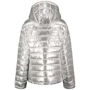 Chaqueta Acolchada Transpirable de Punto para Mujer con Logotipo Personalizado, Chaqueta de Invierno Elegante, Cálida y Gruesa de Poliéster con Diseño de Burbujas - Product Image 6