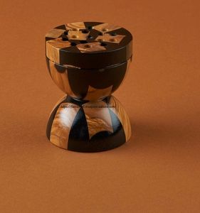 เตาเผาบัคฮูร์ไม้มะม่วงเคลือบอีพ็อกซี่เรซิ่นหรูหราเป็นมิตรกับสิ่งแวดล้อม งานแฮนด์เมด ทนทาน เตาเผาอูด เครื่องกระจายกลิ่นหอม เครื่องหอม - Product Image 4