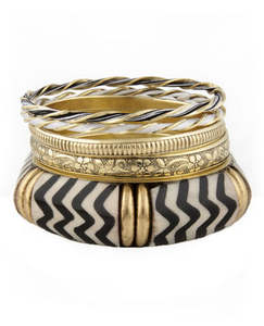 Bracelet tendance multicolore fait main au toucher antique, style vintage naturel - Product Image 5