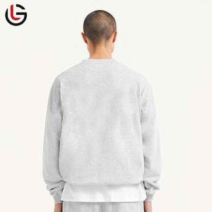 <b>White</b> Streetwear Custom Pullover <b>Sweatshirts</b> 100% Cotton for Men Women Blended Oversize Big Plus Size Design for Winter Hot Sale - Product Image 4