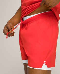 Short de tennis décontracté personnalisé couleur unie conçu avec logo séchage rapide respirant en plein air gym jogging short de sport unisexe poches - Product Image 6