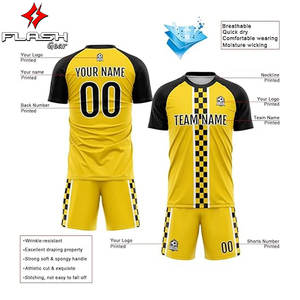 Camiseta de fútbol antigua Vintage transpirable de calidad tailandesa, camiseta de fútbol Retro clásica, camiseta de fútbol deportiva Unisex personalizada 100% - Product Image 3