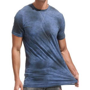 T-shirts à manches courtes de logo personnalisé anti-rides de haute qualité 100% coton t-shirt hommes confortable t-shirt pour hommes - Product Image 3