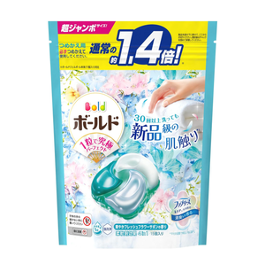 P & G Fresh Flower Savon Fragrance Super Jumbo Refill 4D Bold Gel Ball Detergente para la ropa 1,4 Veces 15 Pcs 10 Pack Desechable Hecho - Product Image 1