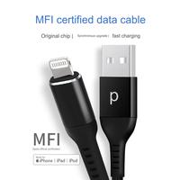 Câble de charge et de données USB-A vers Lightning original 1M, puce C89, PD 5V 2.4A, charge rapide pour iPhone X 11 12 13 14 Pro