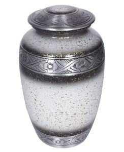 Urna de cenizas humanos de cremación de METAL, suministros funerarios clásicos, urna de alta calidad, novedad - Product Image 2