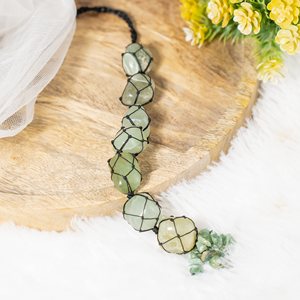 Colgantes de Cristal de Aventurina Verde en Oferta, Piedras Naturales para Coche, Hogar y Meditación - Product Image 2