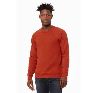 Sudadera con capucha de cuello redondo térmico Raglan de algodón Unisex de primera calidad Ideal polar en blanco para hombres bordado personalizado y diseño de logotipo - Product Image 4