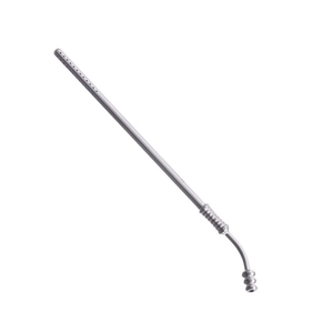 Tube d'aspiration manuel en acier inoxydable Poole - Qualité supérieure, certifié CE, instruments chirurgicaux vétérinaires, utilisation hospitalière, toutes tailles - Product Image 4