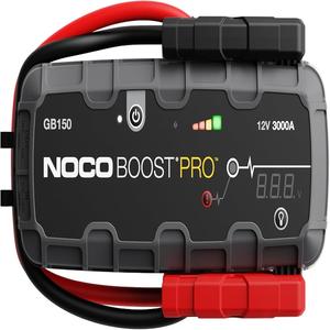 Arrancador de Baterías Instantáneo Noco-Boost GB150 3000A, Ultra Potente, de Litio de 12V para Camiones y Motocicletas, 9.0L Gasolina, 7.0L Diésel - Product Image 1