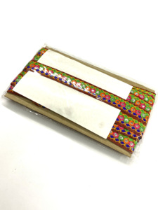 Đồ Trang Trí Ren Thêu Nhiều Viền Phong Cách Dân Tộc Ấn Độ Vải Dệt Hoa Thêu Nhiều Màu Bán Sỉ Có Hàng - Product Image 5