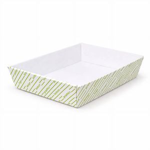 Plateaux en papier personnalisés pour hamburgers et frites F 17x25x5 Cm - Product Image 5