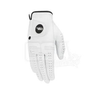 Gants de golf en cuir souple avec logo personnalisé pour hommes en peau de mouton fabriqués au Pakistan - Product Image 4