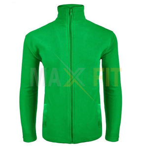 Chaqueta de lana cortavientos de invierno de alta calidad personalizada 2024 para hombre lona Polar con cuello levantado de MAXFIT ENTERPRISES - Product Image 4