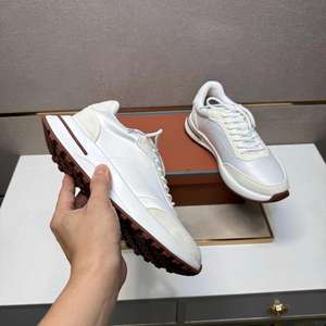 Zapatillas Deportivas Casuales Blancas para Correr, Zapatillas de Moda Antideslizantes para Hombre, Zapatillas Transpirables para Caminar - Product Image 5