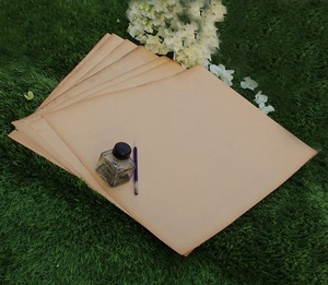 Set of 10 Old Vintage Thick Paper Pasted on Fabric 250 GSM Best for Drawing Sketching - Product Image 5