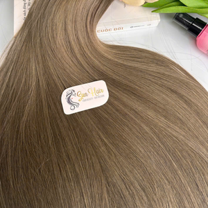 Extensiones de Cabello Humano Vietnamita Virgen de Alta Calidad, Color Marrón, Cutícula Alineada, Paquetes de Cabello Humano Natural - Product Image 5