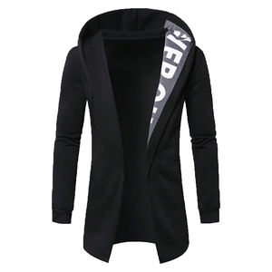 Long pull à capuche respirant surdimensionné unisexe imprimé numérique à la mode fabriqué en usine pour hommes - Product Image 1